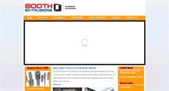 Desktop Screenshot of boothextrusions.com